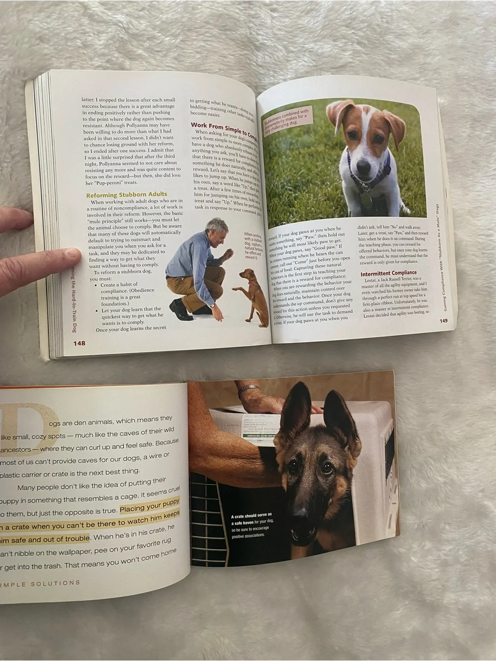 Two Dog Training Books